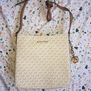 MK signature logo crossbody